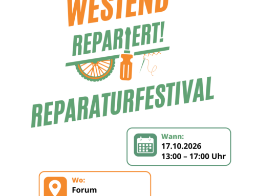 Westend Repariert! – Reparaturfestival